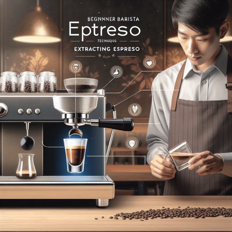 Técnicas de extração de expresso para baristas iniciantes