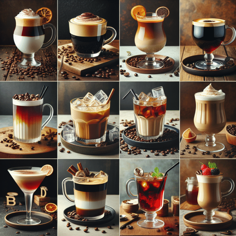 Inspiração para drinks de café criativos que você pode fazer em casa
