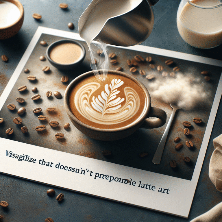 como fazer latte art simples