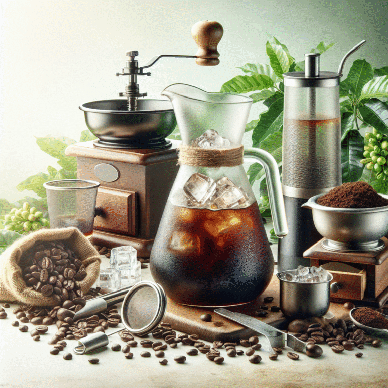 técnicas de preparo de cold brew: refrescando o seu café