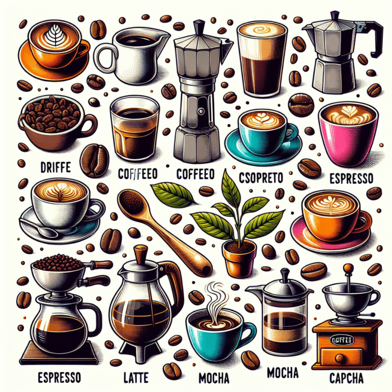 curiosidades sobre tipos de café