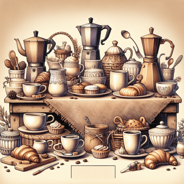ideias de cafés para festas em casa