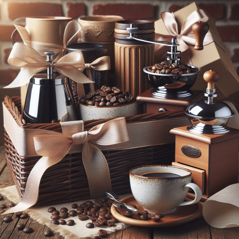 como presentear com kits de café