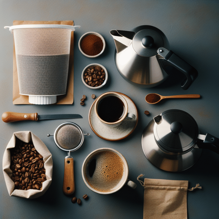 equipamentos essenciais para café coado