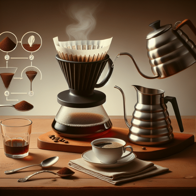 Como preparar café coado perfeito: passos simples