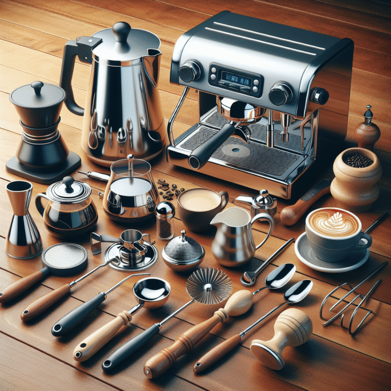 acessórios essenciais para baristas caseiros: o que você precisa