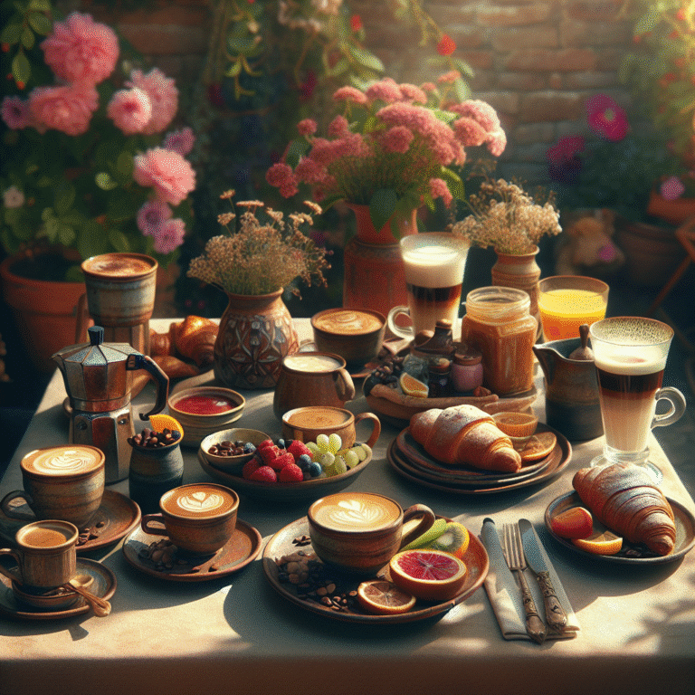 ideias de cafés especiais para brunch